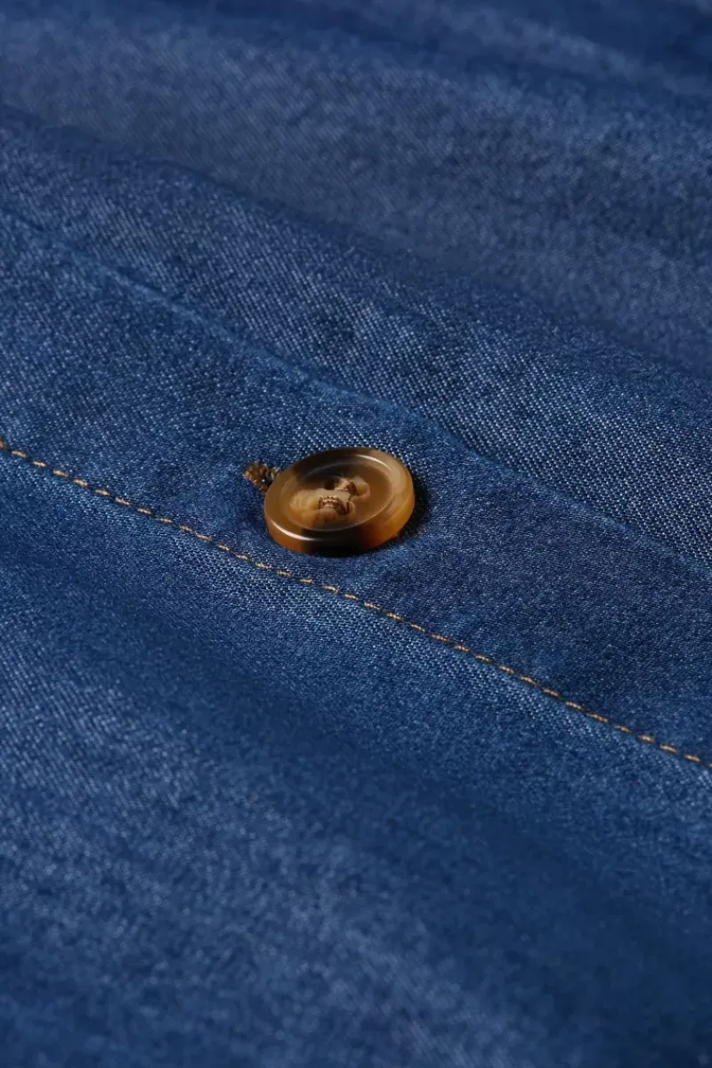 King Louie Jurken<Nova Dress Las Palmas Bluestone Blue