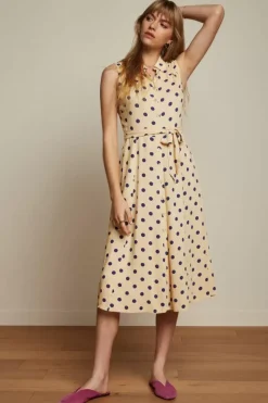 King Louie Jurken<Nova Dress Melos Marzipan