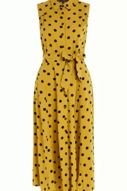 King Louie Jurken<Nova Dress Melos Sulphur Yellow