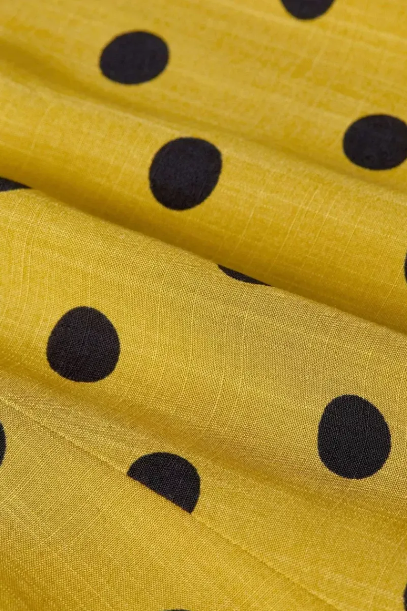 King Louie Jurken<Nova Dress Melos Sulphur Yellow