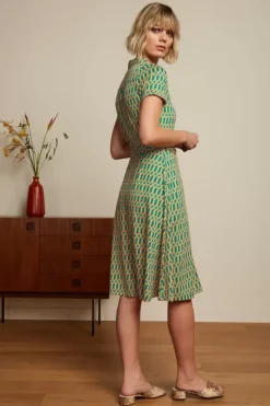 King Louie Jurken<Olive Dress Chillo Ponderosa Green