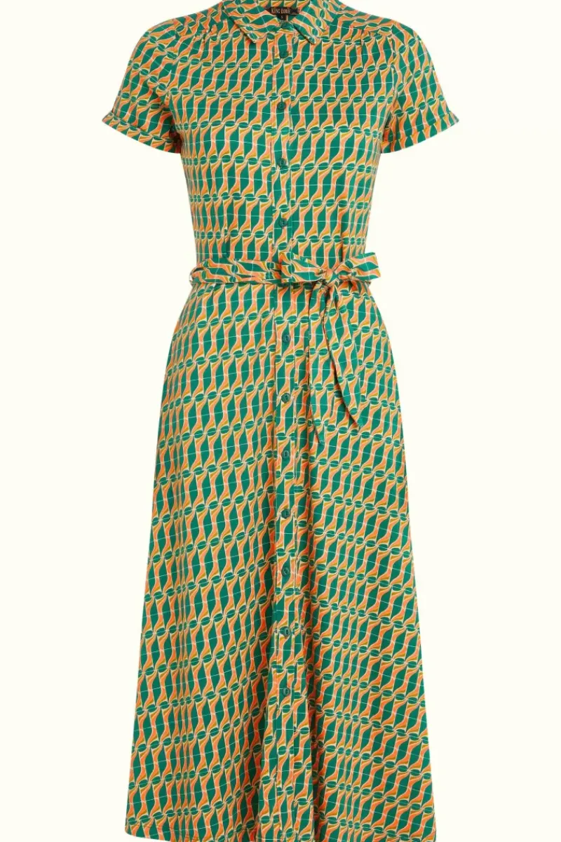 King Louie Jurken<Olive Dress Chillo Ponderosa Green