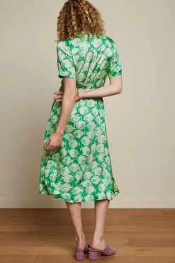 King Louie Jurken<Olive Dress Luna Lagoon Green