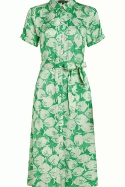 King Louie Jurken<Olive Dress Luna Lagoon Green