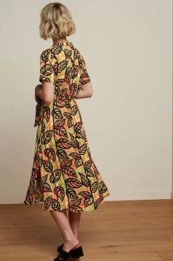 King Louie Jurken<Olive Dress Parra Black