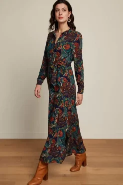 King Louie Jurken<Olive Maxi Dress Clubbin Blue