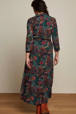 King Louie Jurken<Olive Maxi Dress Clubbin Blue