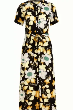 King Louie Jurken<Olive Midi Dress La Boca Black
