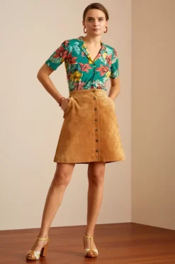 King Louie Blouses<Patty Blouse Paraiso Fir Green