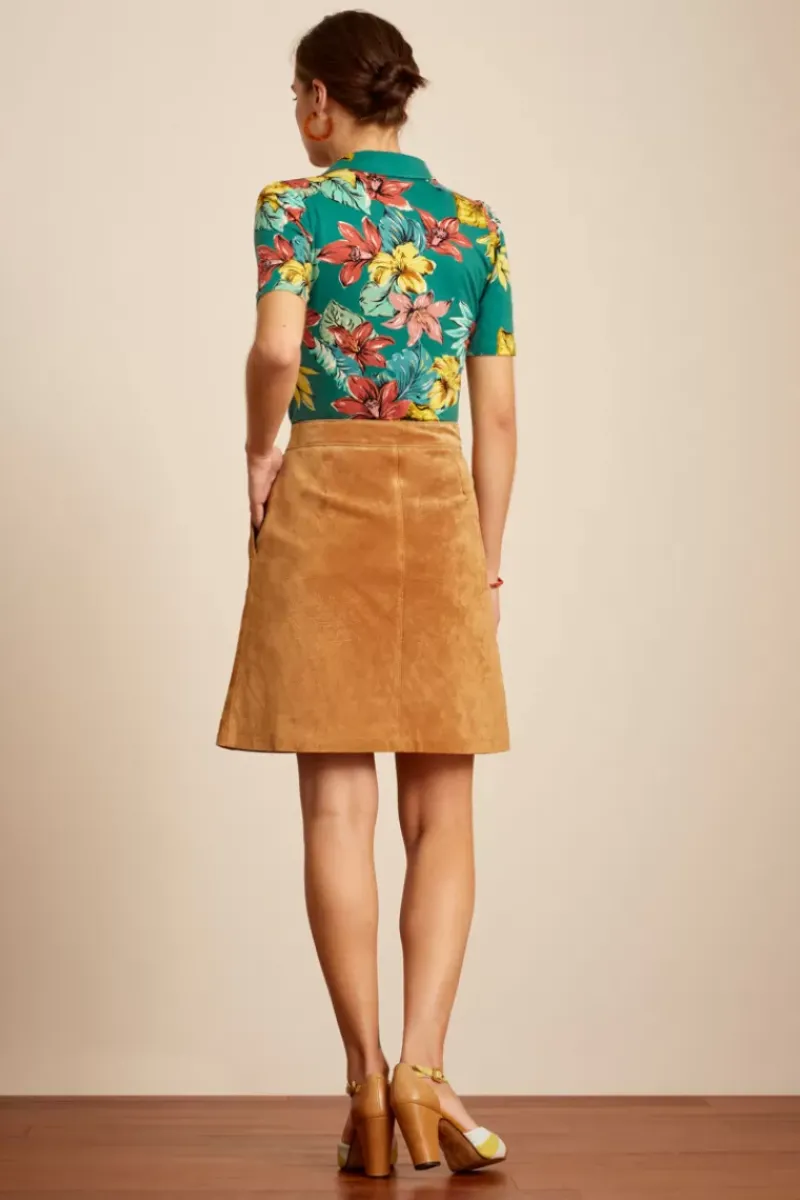 King Louie Blouses<Patty Blouse Paraiso Fir Green