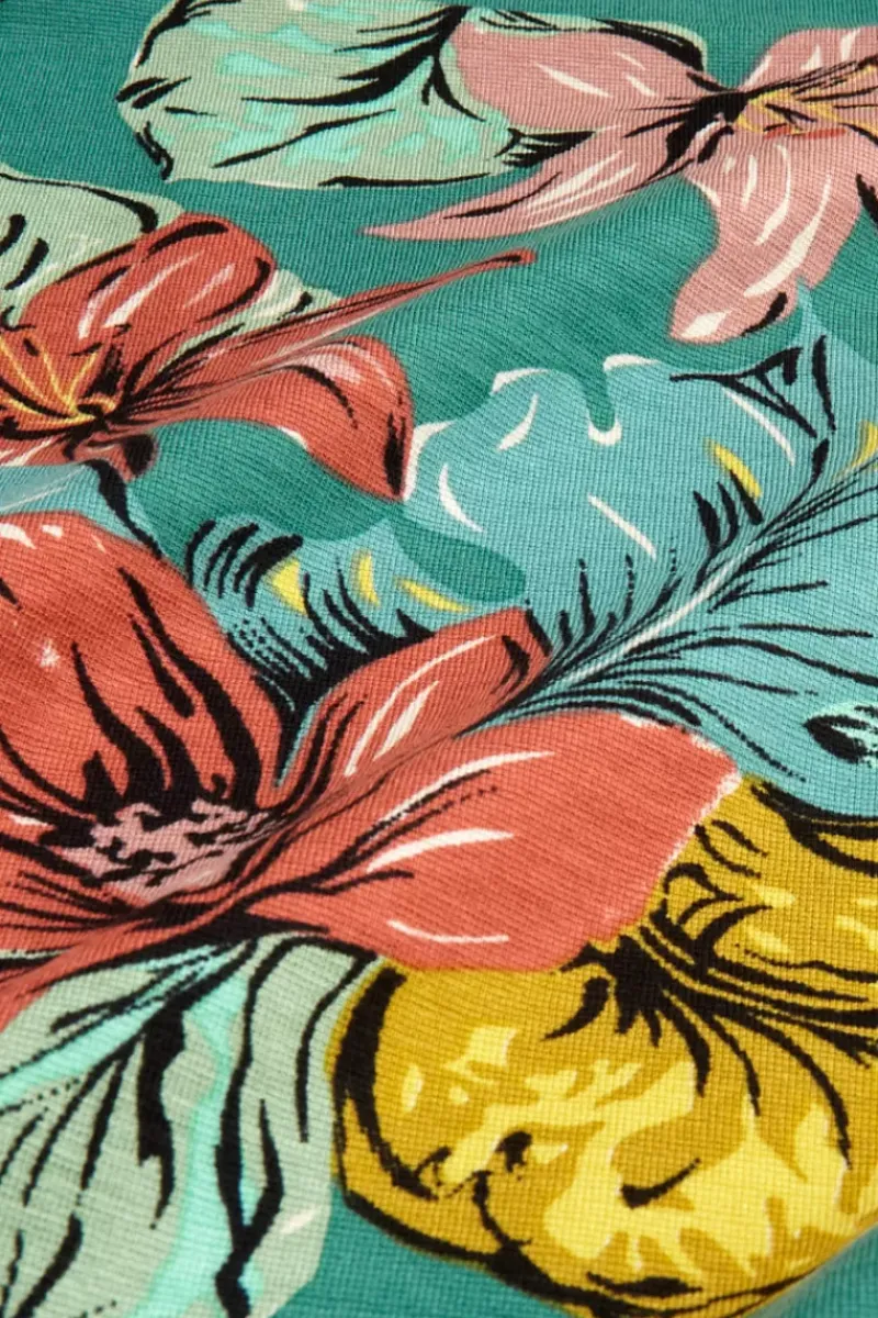 King Louie Blouses<Patty Blouse Paraiso Fir Green