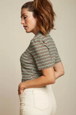 King Louie Blouses<Patty Blouse Pastilito Cameo Green