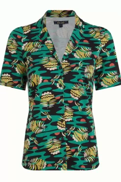 King Louie Blouses<Patty Blouse Pica Black