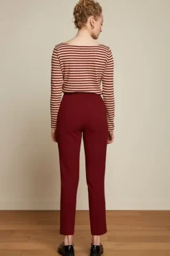 King Louie Tops & Shirts<Paulette Top Chopito Stripe Brique Red
