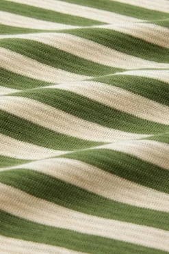 King Louie Tops & Shirts<Paulette Top Chopito Stripe Kale Green