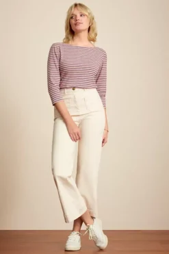 King Louie Tops & Shirts<Paulette Top Pincho Stripe Dazzling Blue