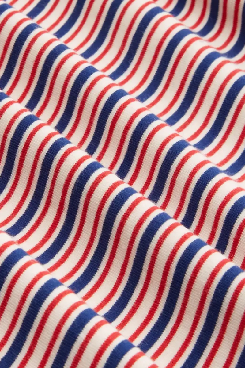 King Louie Tops & Shirts<Paulette Top Pincho Stripe Dazzling Blue