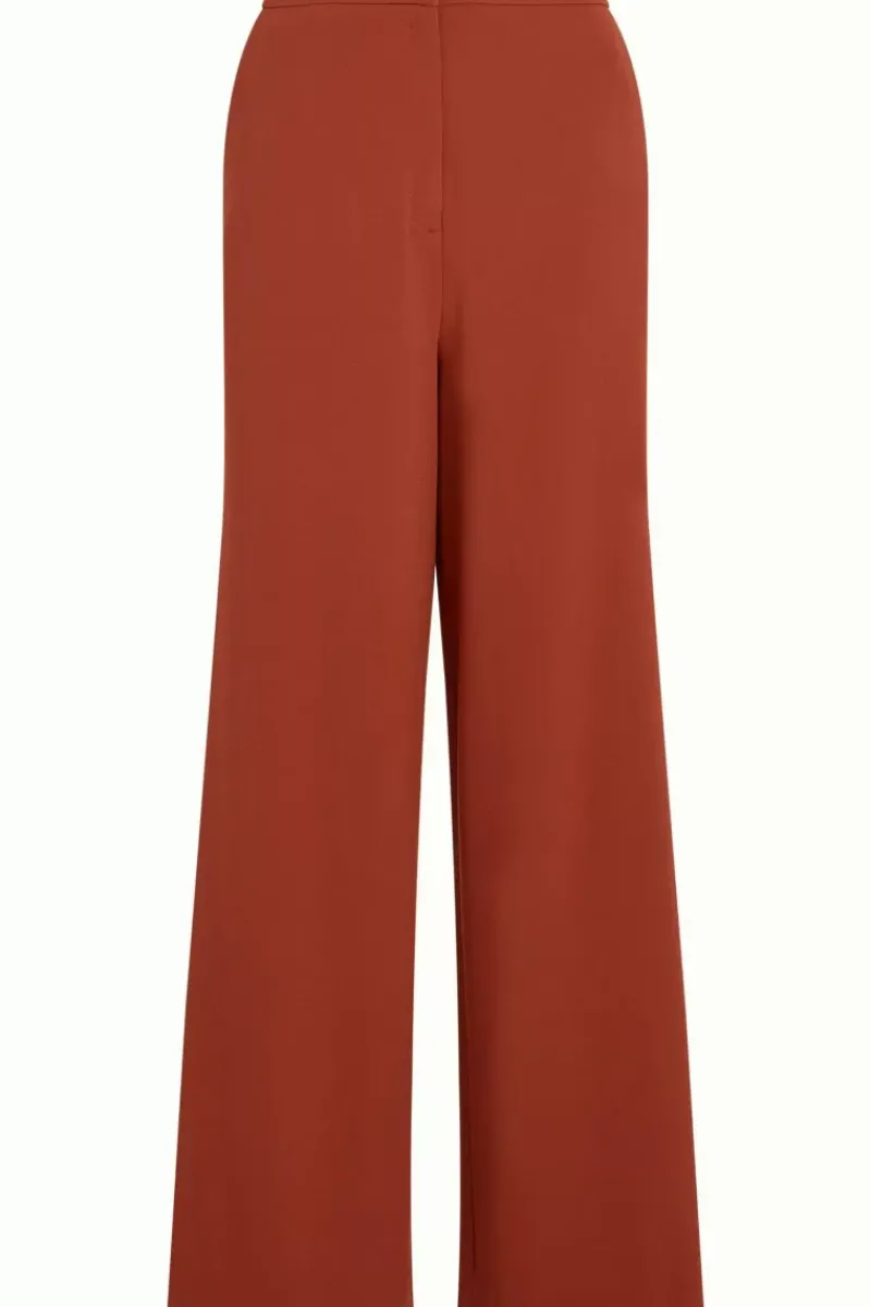 King Louie Broeken<Peppa Pants Woven Crepe Sienna Red