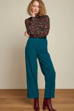 King Louie Blouses<Phoebe Top La Concha Black