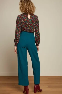 King Louie Blouses<Phoebe Top La Concha Black