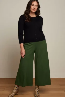 King Louie Broeken<Pia Culotte Milano Uni Kale Green
