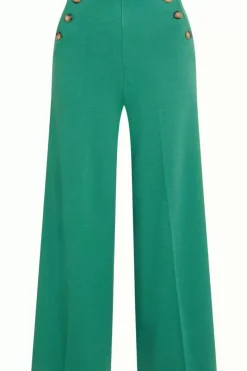 King Louie Broeken<Pia Culotte Milano Uni Mid Green