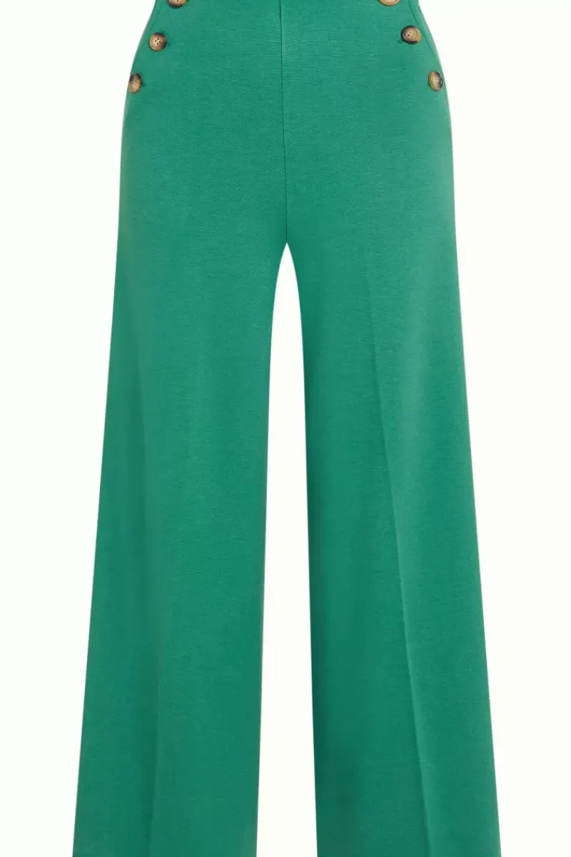 King Louie Broeken<Pia Culotte Milano Uni Mid Green