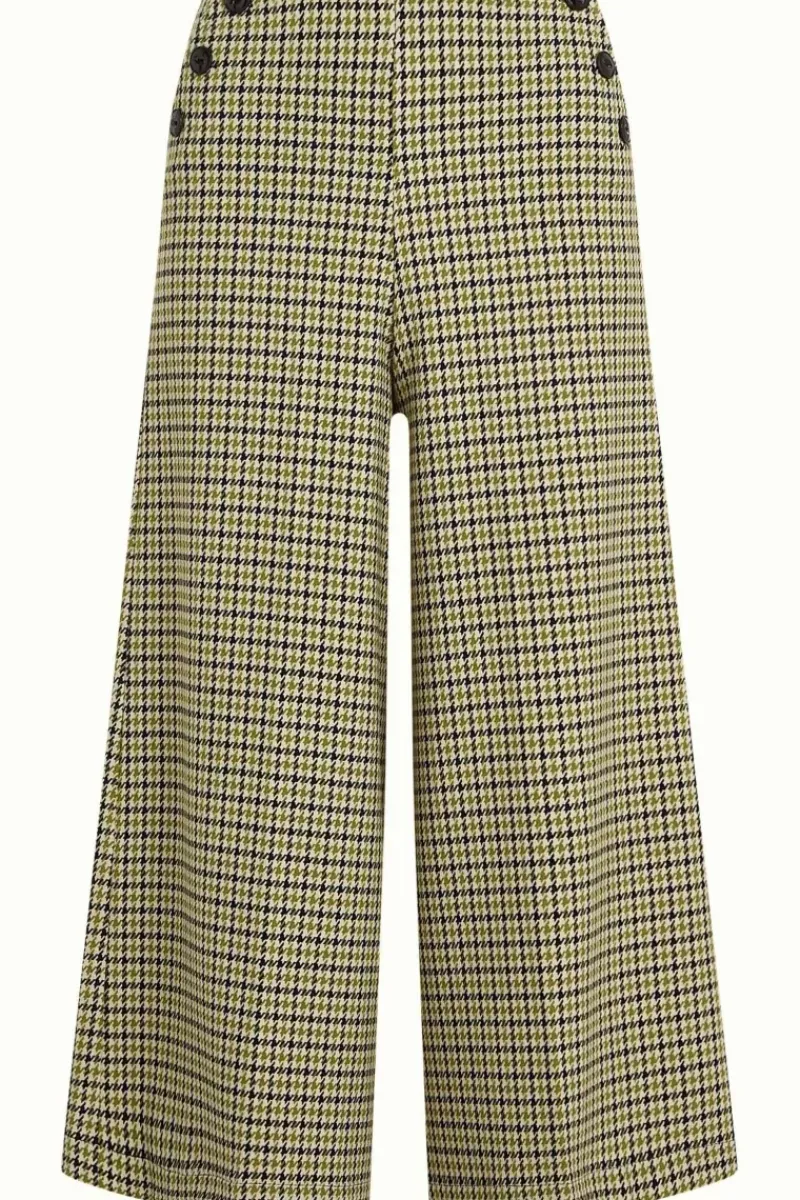 King Louie Broeken<Pia Culotte Pied-De-Poule Woodbine Green