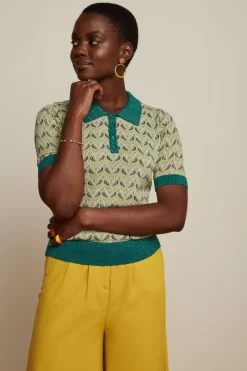 King Louie Tops & Shirts<Polo Top La Sape Antique Green