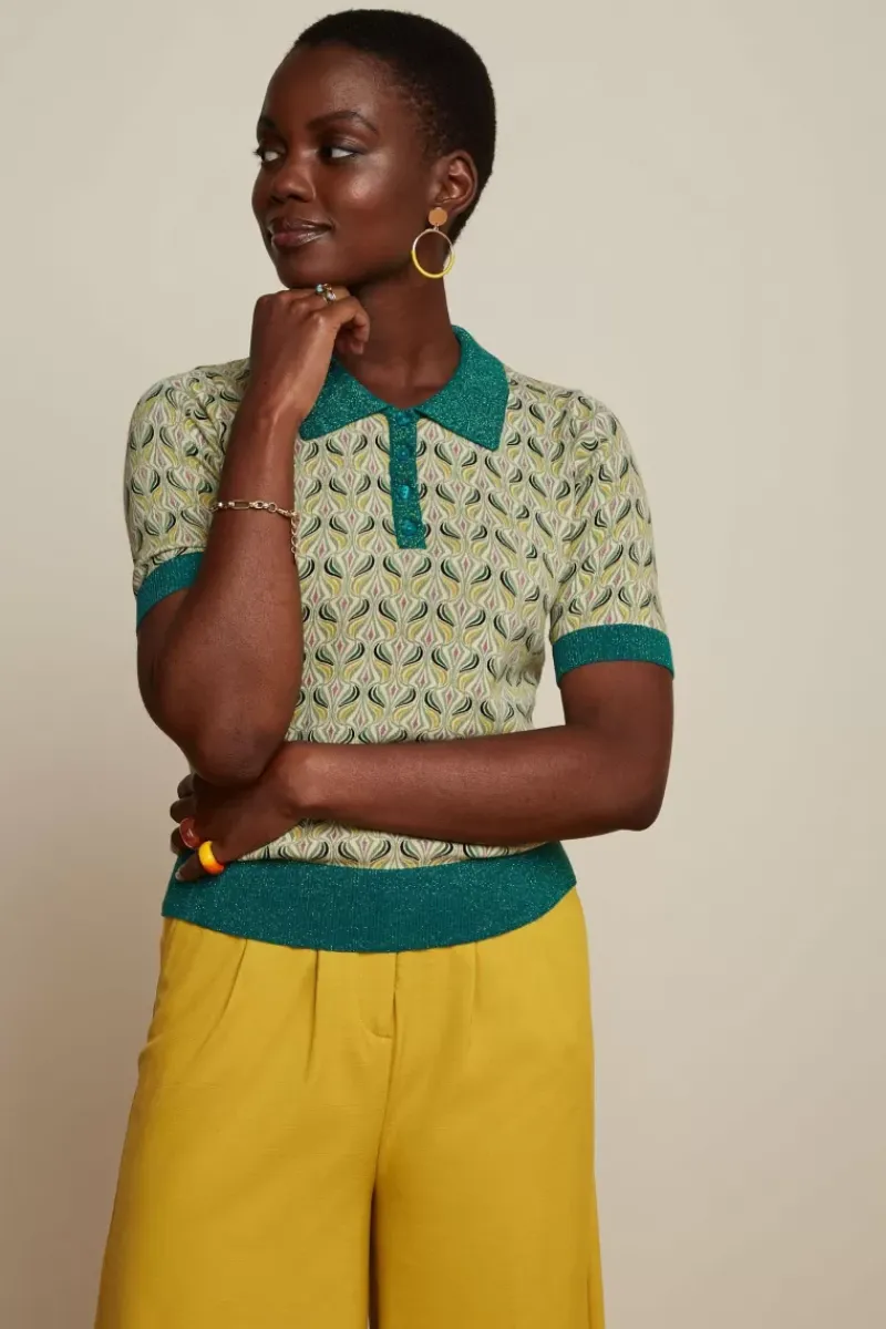 King Louie Tops & Shirts<Polo Top La Sape Antique Green