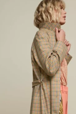 King Louie Jassen & Blazers<Rachel Coat Siren Check Sand