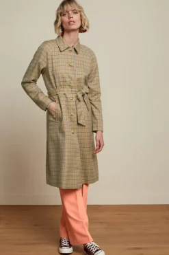 King Louie Jassen & Blazers<Rachel Coat Siren Check Sand