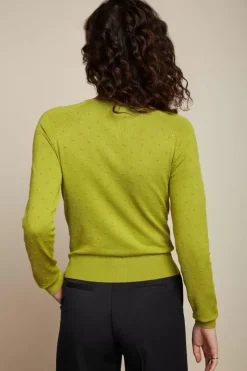 King Louie Vesten<Raglan Cardi Droplet Cress Yellow