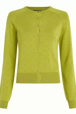 King Louie Vesten<Raglan Cardi Droplet Cress Yellow