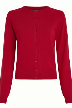 King Louie Vesten<Raglan Cardi Droplet Chili Red