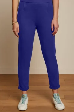 King Louie Broeken<Roisin Pants Milano Uni Deep Blue
