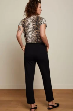King Louie Broeken<Roisin Pants Milano Uni Black