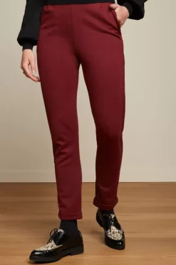 King Louie Broeken<Roisin Pants Milano Uni Brique Red
