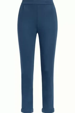 King Louie Broeken<Roisin Pants Milano Uni Sailor Blue