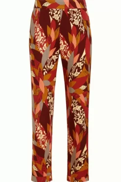 King Louie Broeken<Roisin Pants Temple Mineral Red