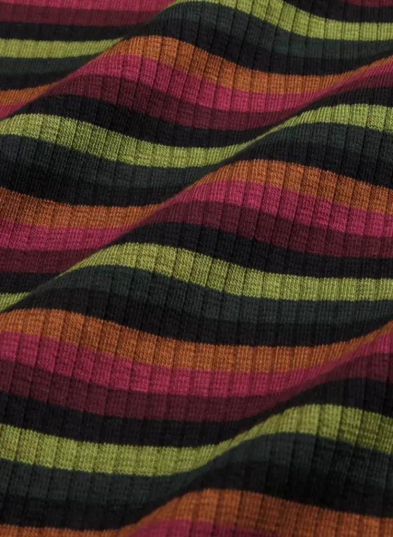 King Louie Jurken<Rollneck Dress Jardin Stripe Black