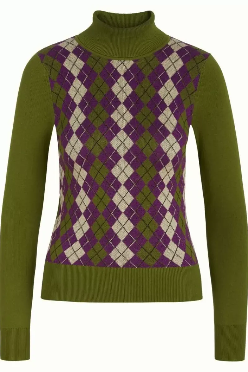 King Louie Truien<Rollneck Top Briolette Posey Green