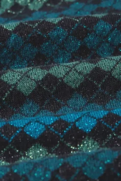 King Louie Truien<Rollneck Top Clover Lapis Blue