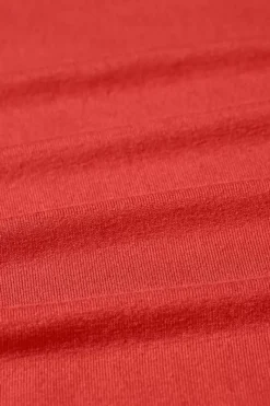 King Louie Tops & Shirts<Rollneck Top Ecovero Light Poppy Red