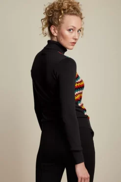 King Louie Truien<Rollneck Top Veneto Black