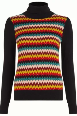 King Louie Truien<Rollneck Top Veneto Black