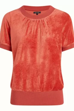 King Louie Tops & Shirts<Ronnie Top Uni Pepper Langoustino Orange