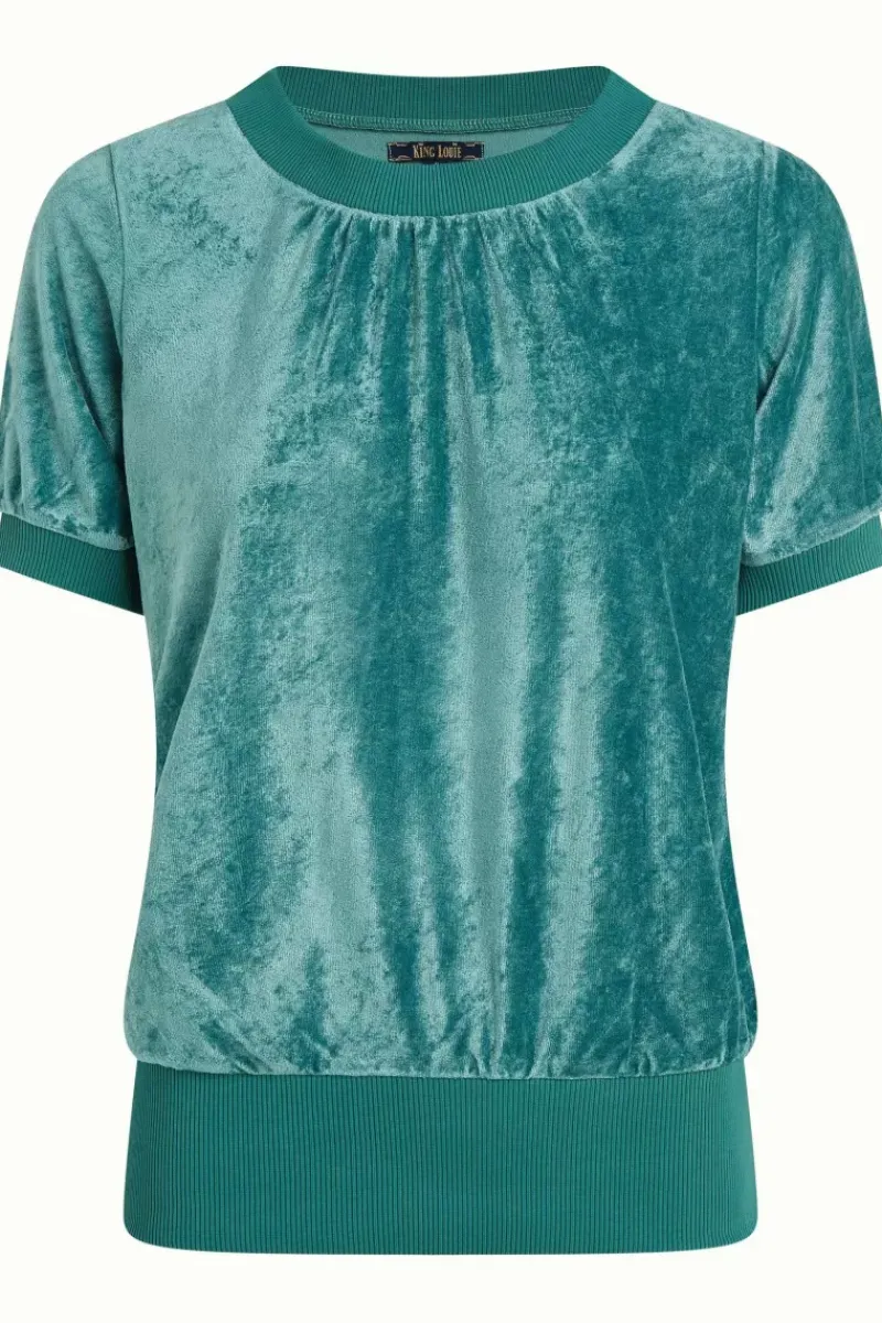 King Louie Tops & Shirts<Ronnie Top Uni Pepper Smoke Green
