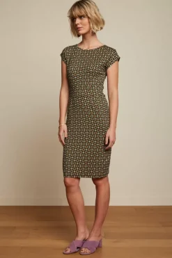 King Louie Jurken<Rose Dress Tortola Jade Green