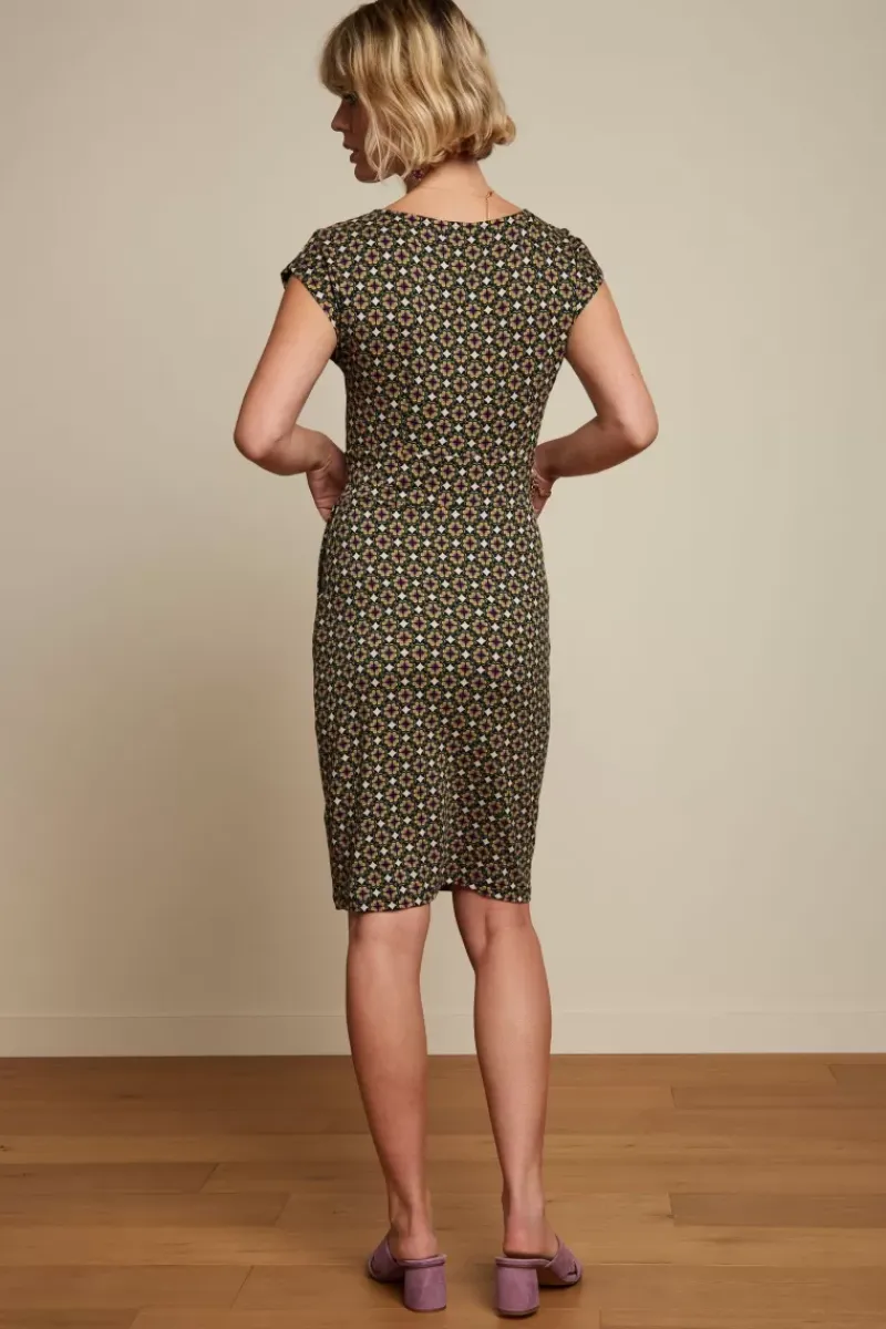 King Louie Jurken<Rose Dress Tortola Jade Green